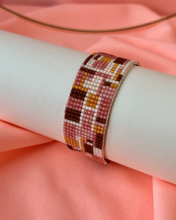 Bransoletka Mozaika Róż