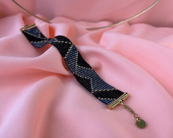 IMG_8491 Bransoletka Abstract Blue