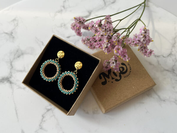 Kolczyki Wianek Morski