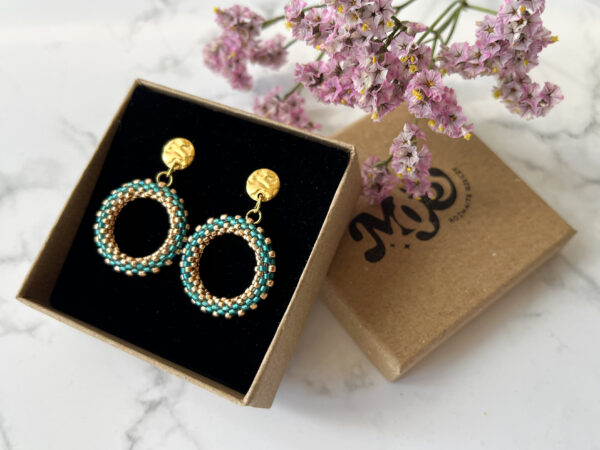 Kolczyki Wianek Morski