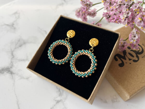 Kolczyki Wianek Morski