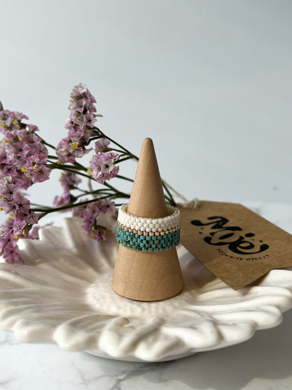 Pierścionek Picasso Gold Blue