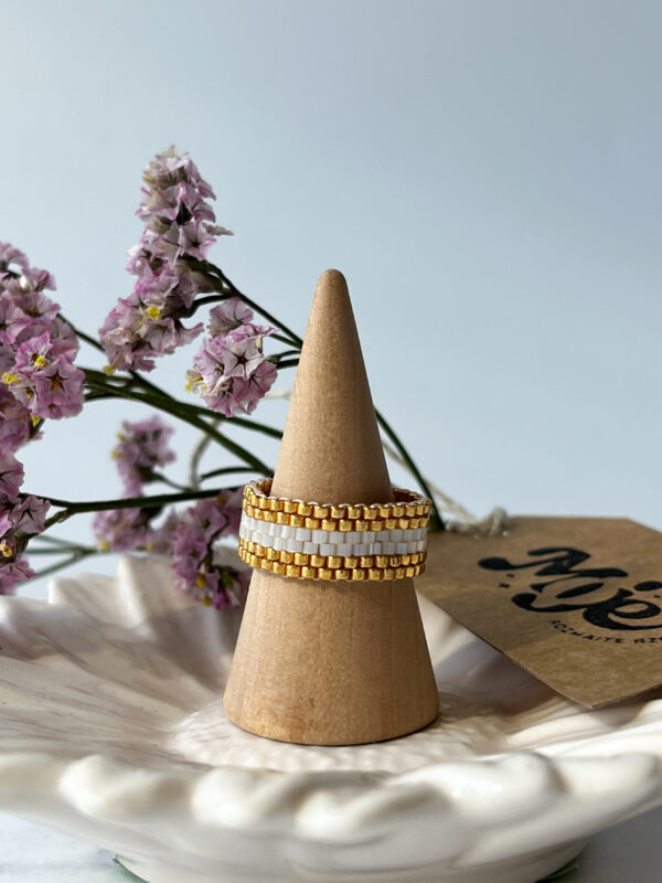 Pierścionek Pasmo Gold